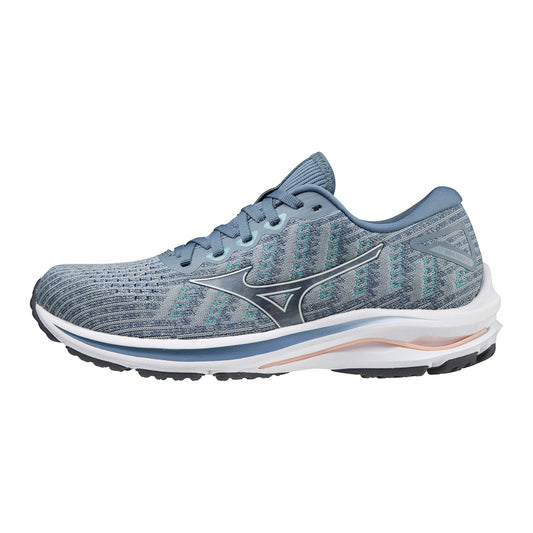 Men s Wave Rider 26 Running Shoe Super Sonic IceWater Regular D