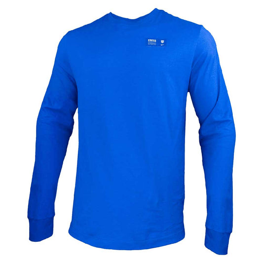 Nike Netherlands KNVB Crest WC22 Tee - Deep Royal Blue