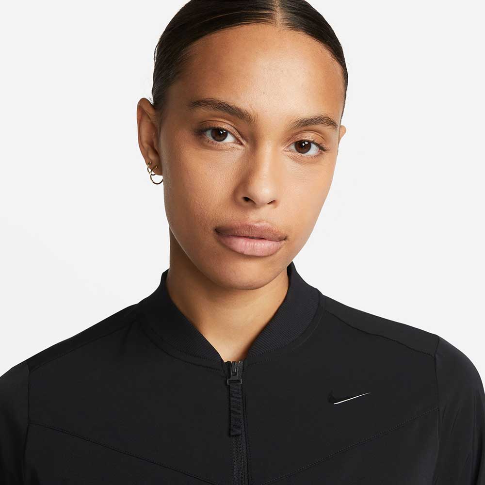 Women's Nike Dri-Fit Bliss Bomber Jacket - Black – Gazelle Sports