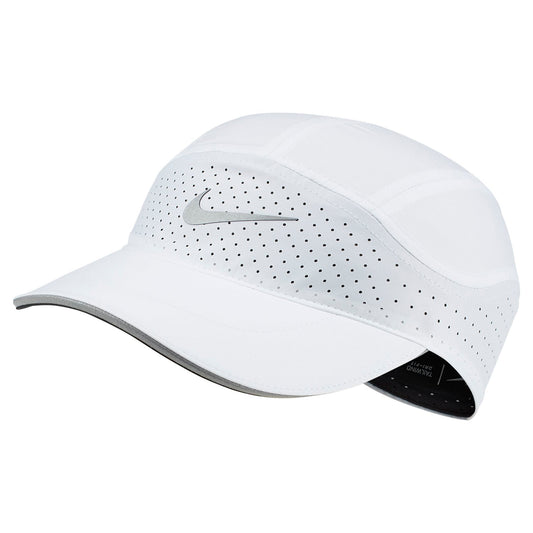 Nike Dri-fit Aerobill Featherlight Perforated Running Cap (ghost Green)