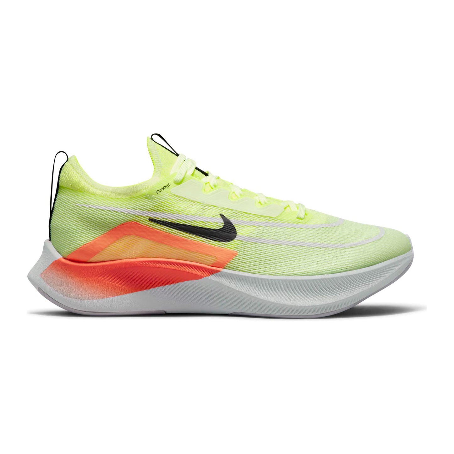 Men's Nike Zoom Fly 4 Running - Barely Volt/Black/Hyper - Gazelle Sports