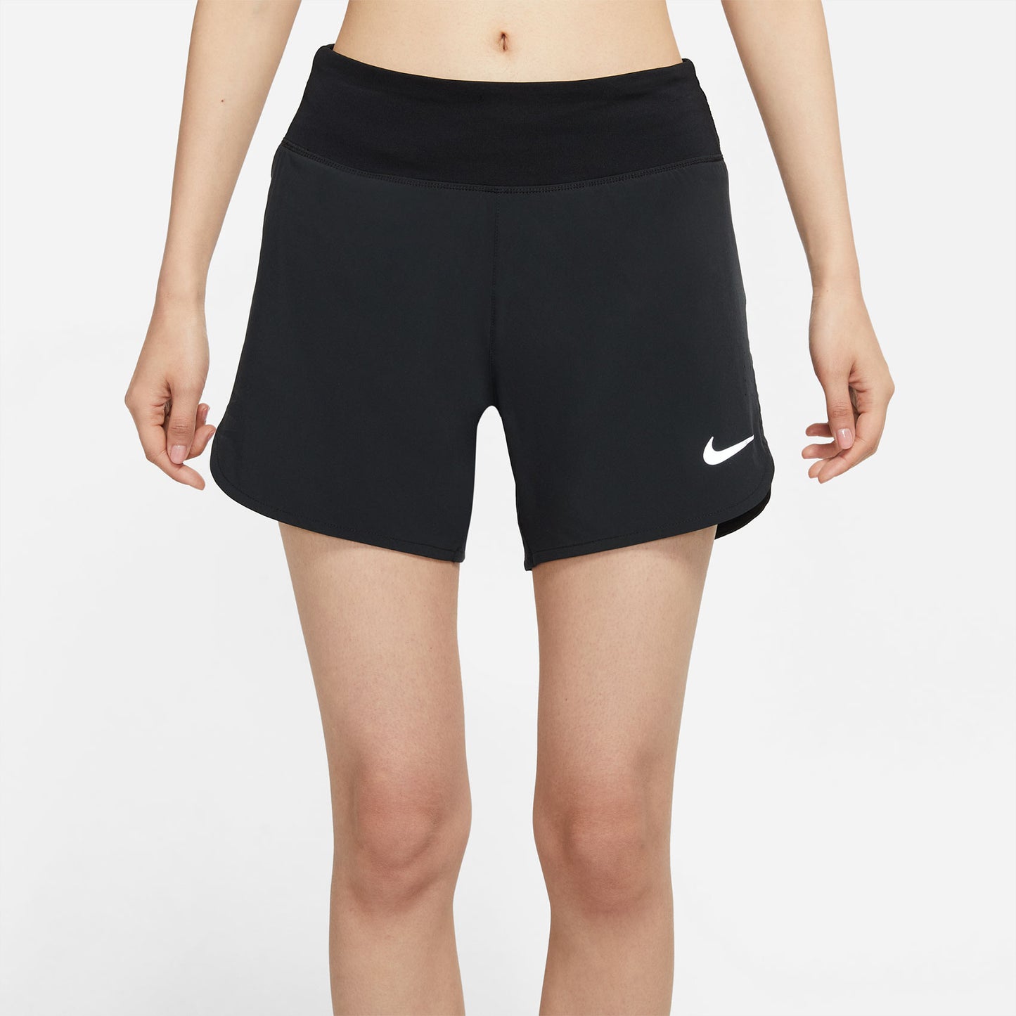 Women's Nike Eclipse 5" Short - Black/Reflective Silver