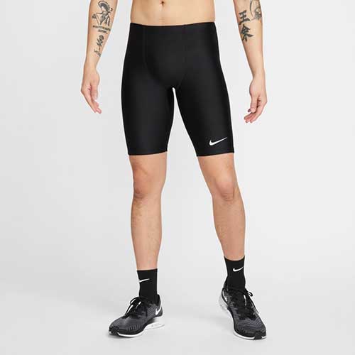 en progreso norte Tratamiento Men's Nike Dri-FIT Fast 1/2-Length Racing Tight - Black – Gazelle Sports