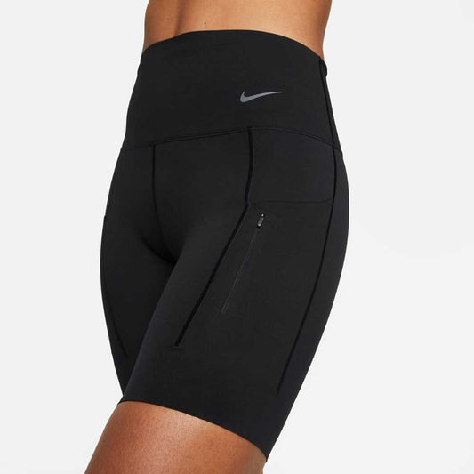 Women's Nike One Dri-Fit Mid Rise 3in Short - Black
