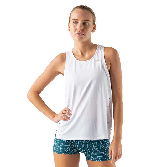 WOMENS COMFY BAMBOO SINGLET - WHITE – Bamboozld