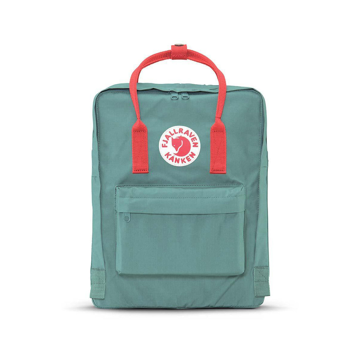 kanken backpack frost green peach pink