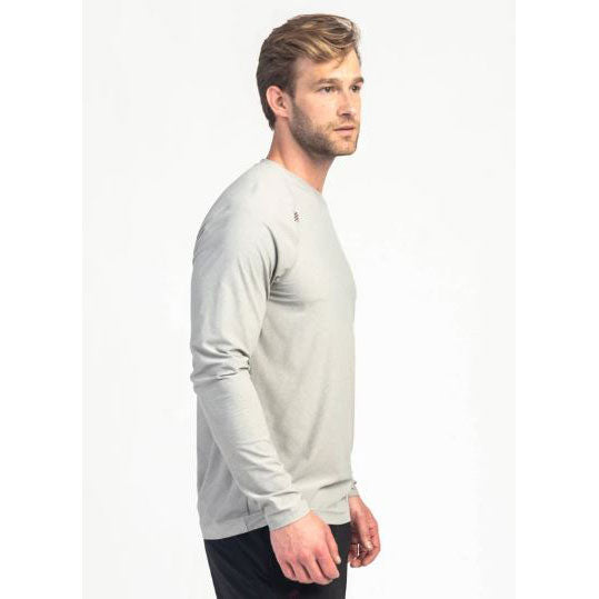 Men's Reign Long Sleeve Shirt - Light Grey Heather – Gazelle Sports