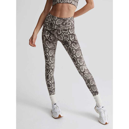 Women's Let's Go High 25in Tights - Taupe Rattlesnake