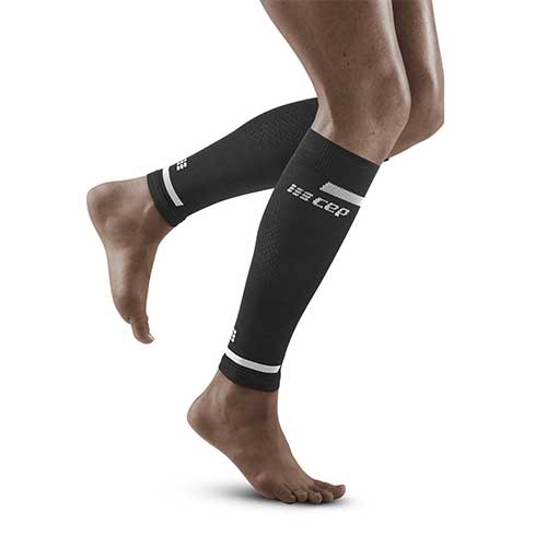 The Run Compression Calf Sleeves 4.0 - Olive