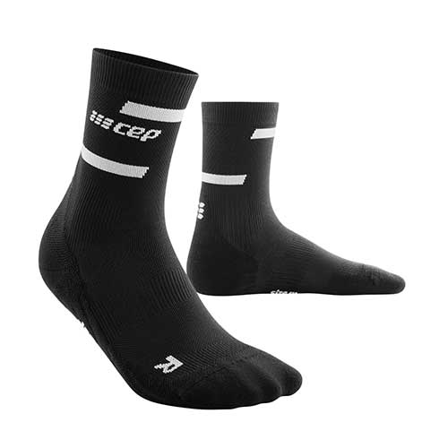 Men's The Run Compression Mid Cut Socks 4.0 - White – Gazelle Sports