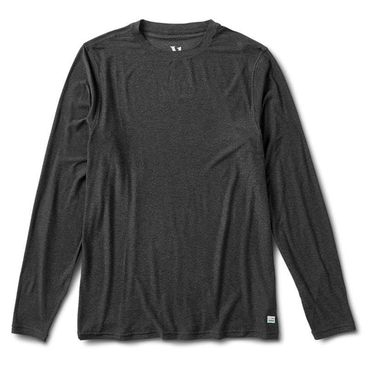 Long-Sleeve Strato Tech Tee, Navy Long Sleeve Top