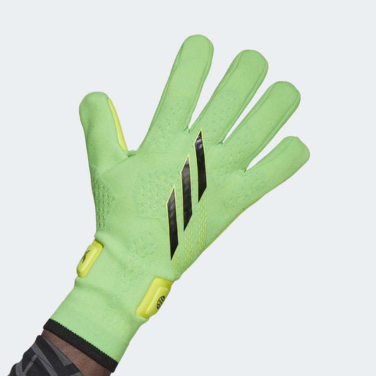  Unisex-Adult League Predator Goalie Gloves Solar Red/Team  Solar Green/Team Solar Green 7 : Sports & Outdoors