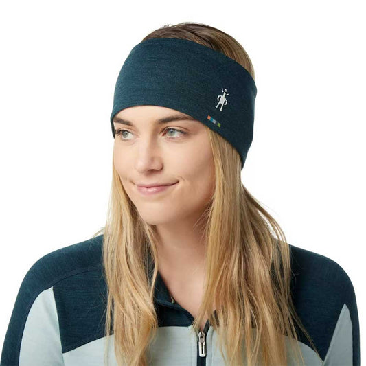 Thermal Merino Reversible Neck Gaiter - Twilight Blue Mountain