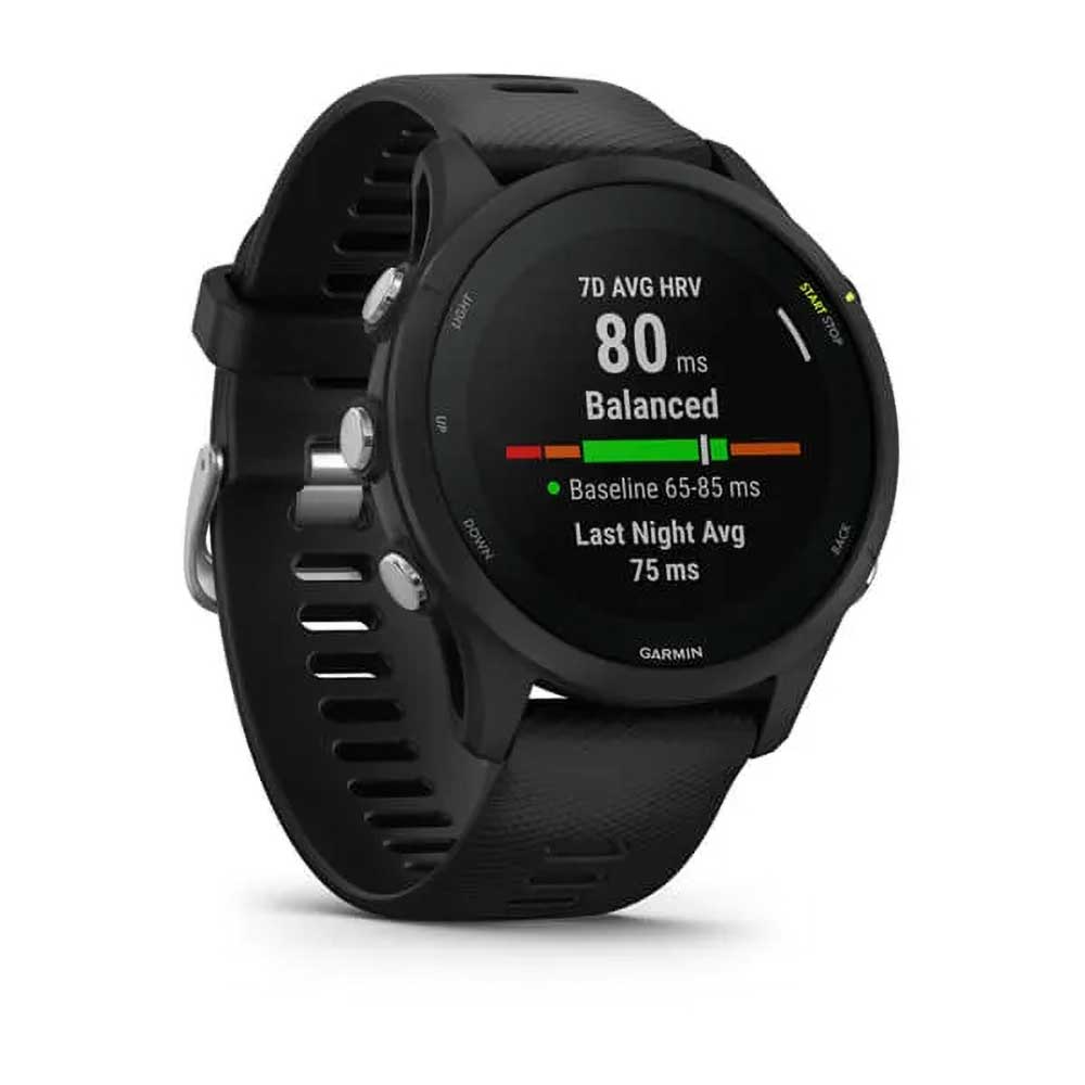 Forerunner 255 Music GPS Running Smartwatch- Music — Black