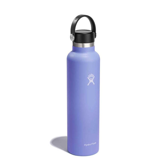 12 oz Kids Wide Mouth Flex Straw & Boot Water Bottle - Wisteria