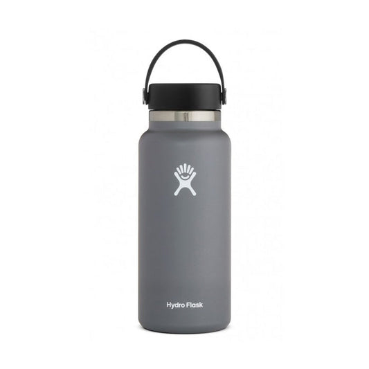 32 oz Wide Mouth Insulated Waterbottle - Black – Gazelle Sports