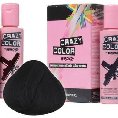 Crazy Color Hårfarve Black (100ml) |