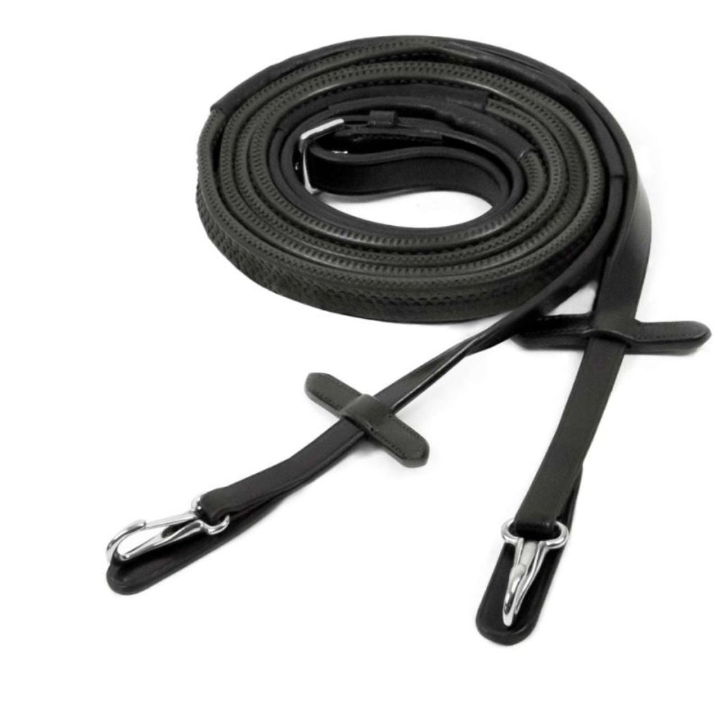 Schockemohle Neo Rubber Reins With Clips Shampoos Safe for all horses