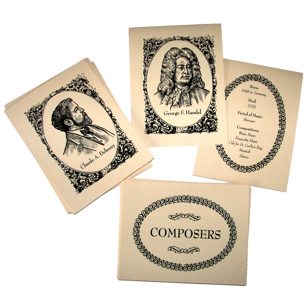 "Composers Matching Cards" Project