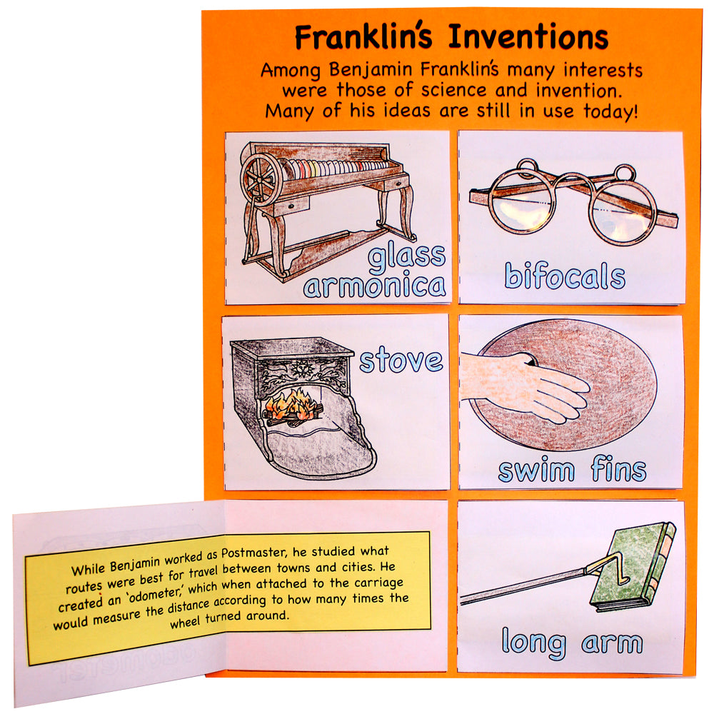 Franklin's Inventions Lap Book Project