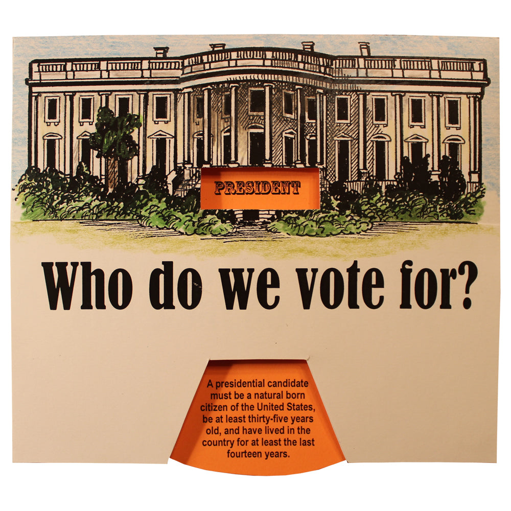 "Who Do We Vote For?" Lap Book Project