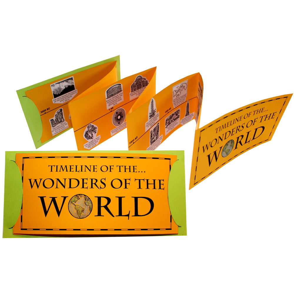 Timeline of the Wonders of the World Lap Book Project