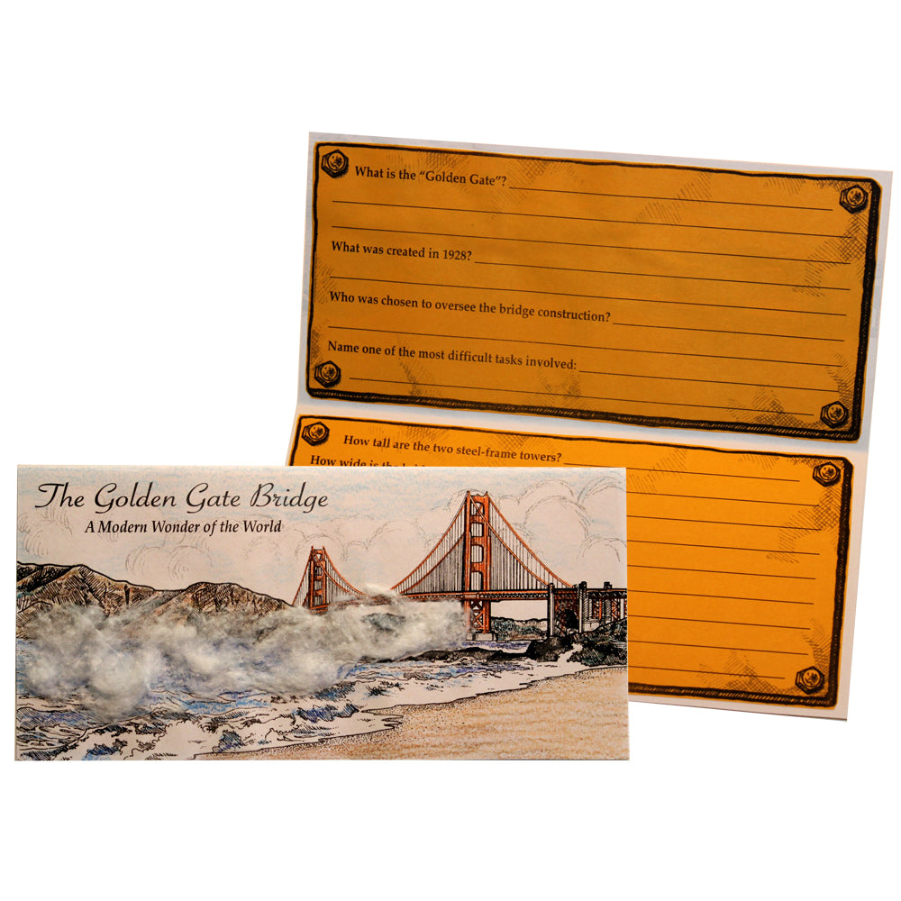 The Golden Gate Bridge Lap Book Project