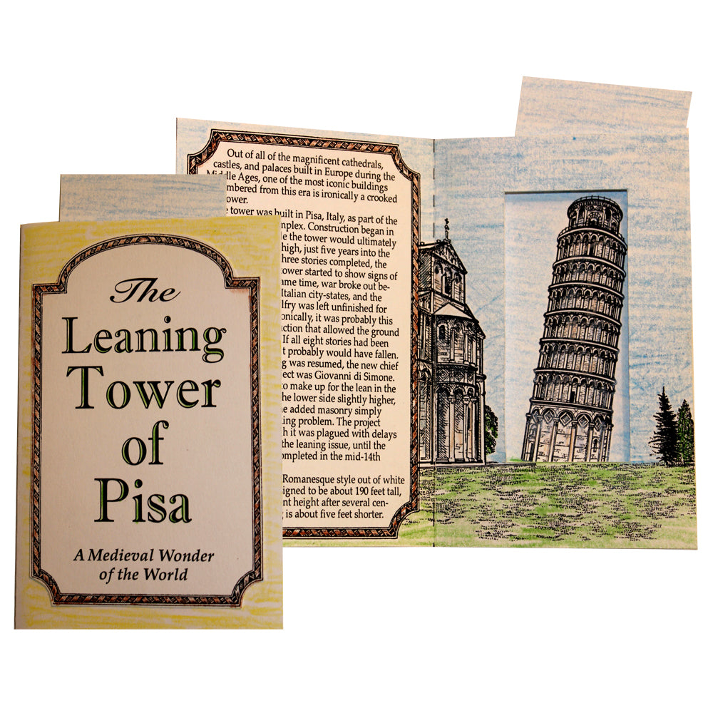 The Leaning Tower of Pisa Lap Book Project