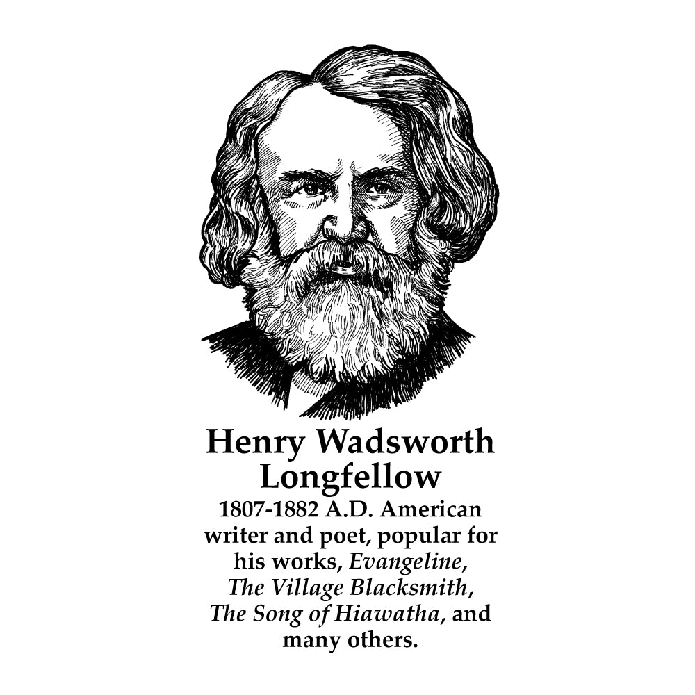 Henry Wadsworth Longfellow Timeline Figure (With Text)