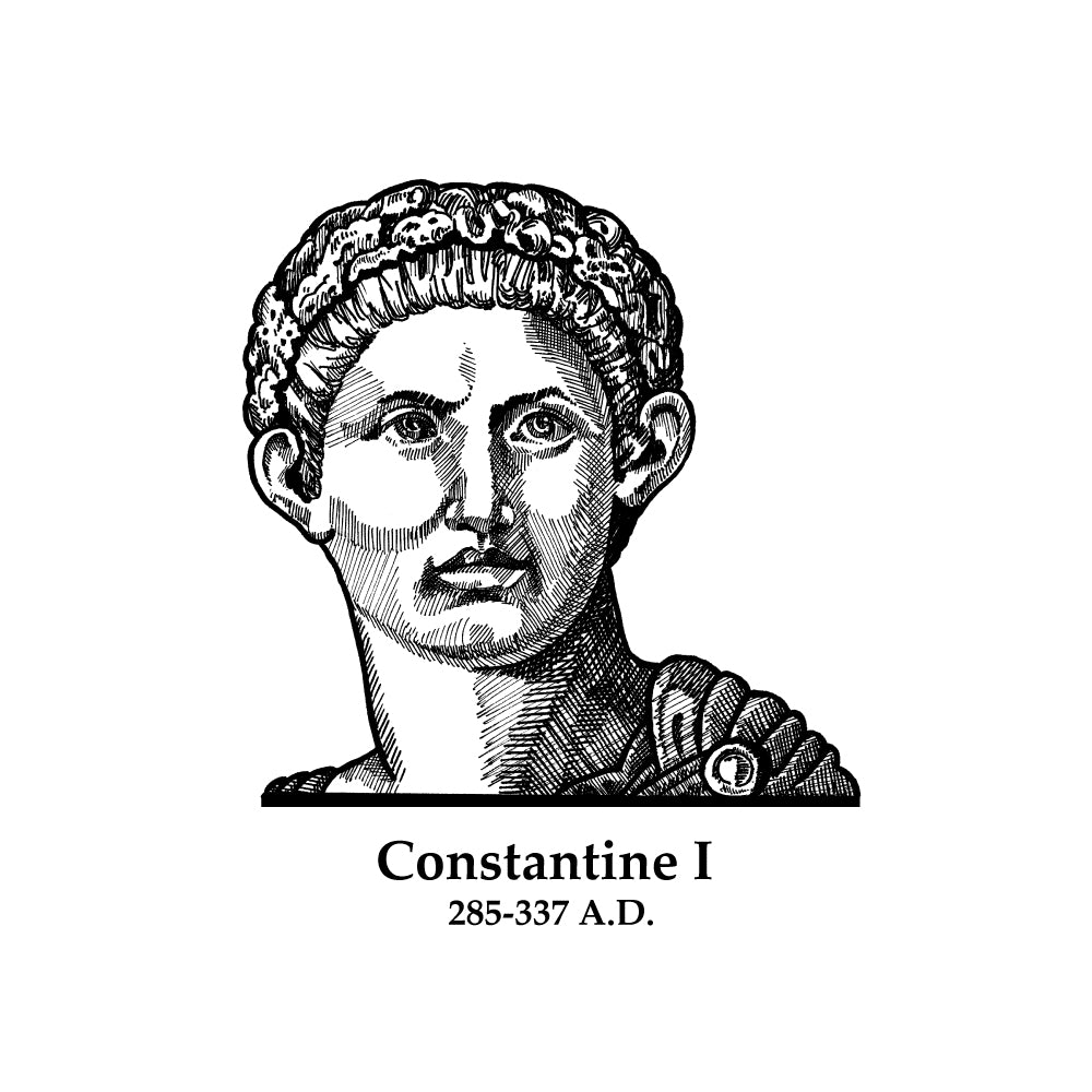 Constantine I (The Great) Timeline Figure (Without Text)