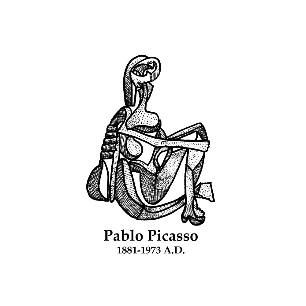 Pablo Picasso Timeline Figure (Without Text)
