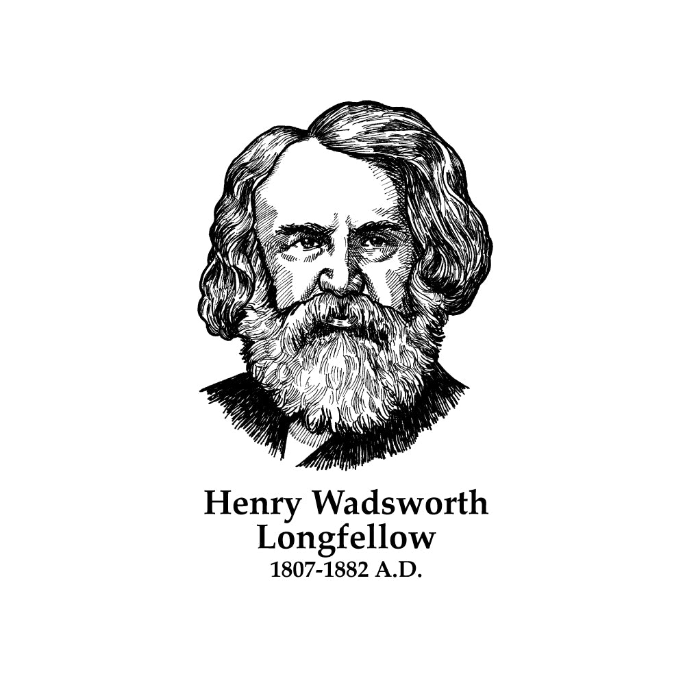 Henry Wadsworth Longfellow Timeline Figure (Without Text)