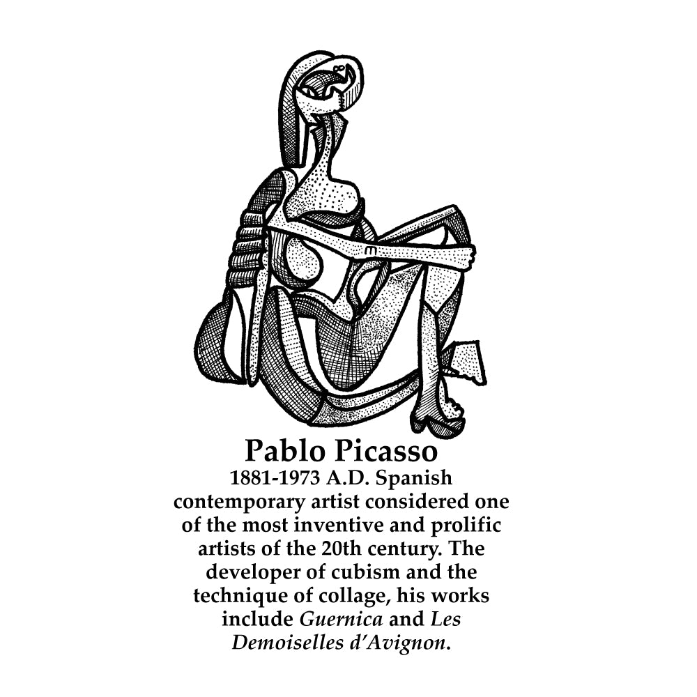 Pablo Picasso Timeline Figure (With Text)