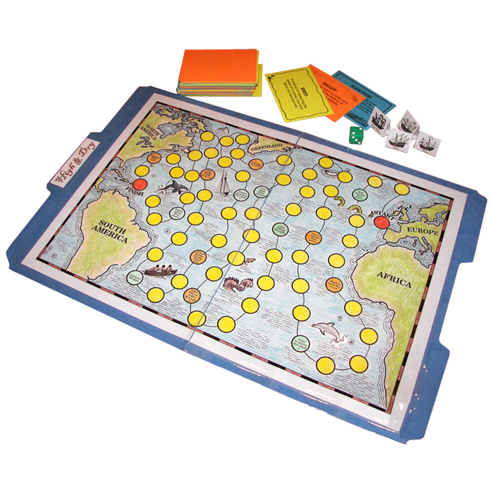 "High & Dry" File Folder Game