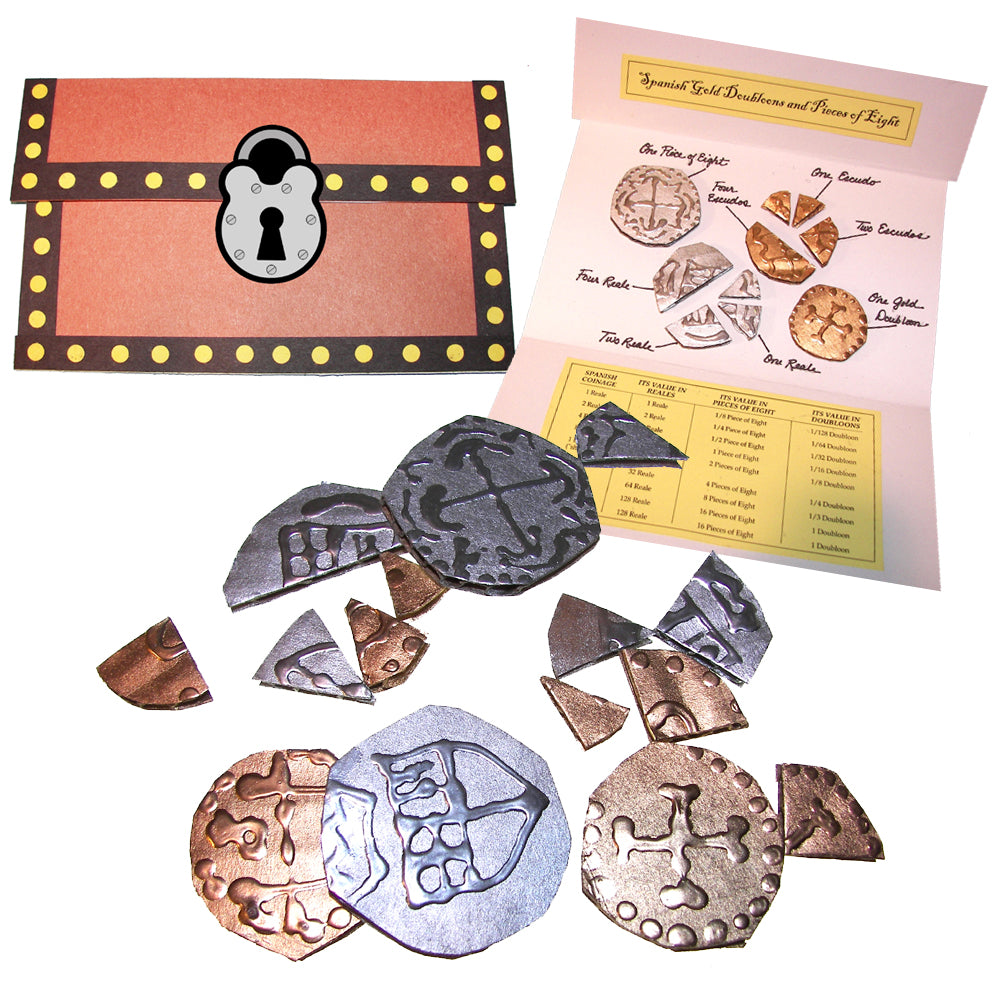 Gold Doubloons & Pieces of Eight Lap Book Project