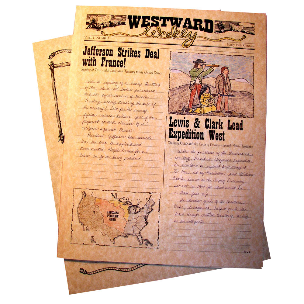 "Westward Weekly" Creative Writing Newspaper