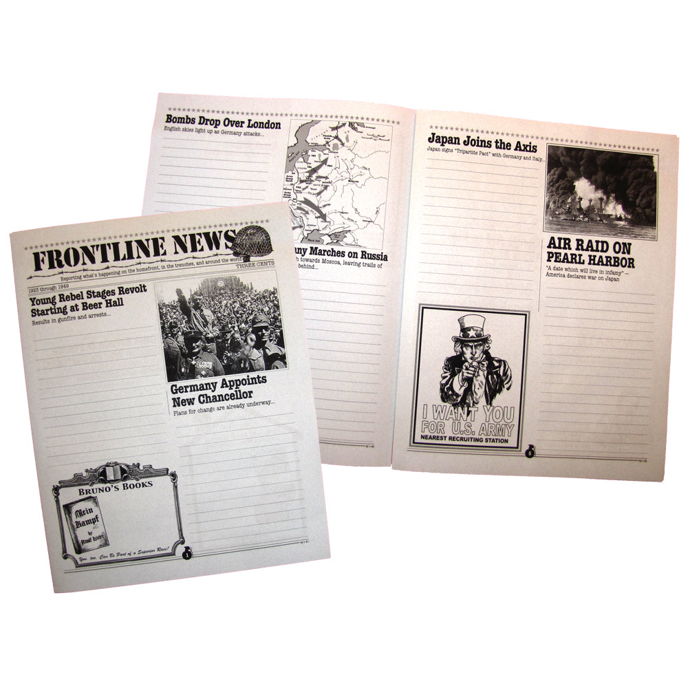 "Frontline News" Creative Writing Newspaper