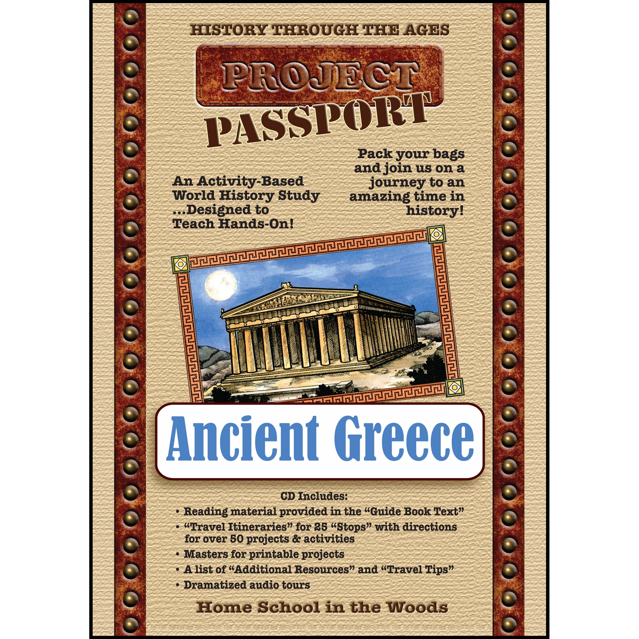 Project Passport Ancient Greece World History Study Home School In The Woods Publishing