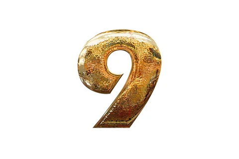 gold number 9