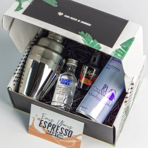 Espresso Martini Cocktail Kit Vegan Birthday Gift For Her Or Him This Box Rocks