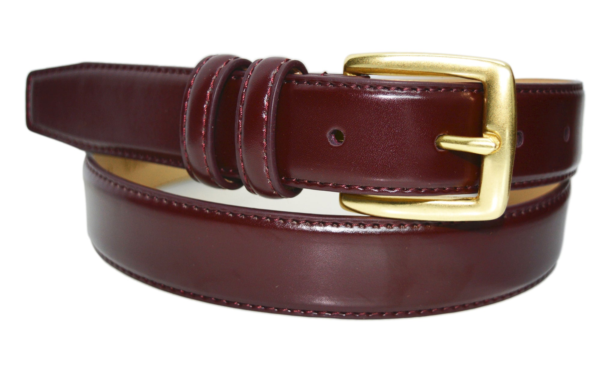 leather dress belt