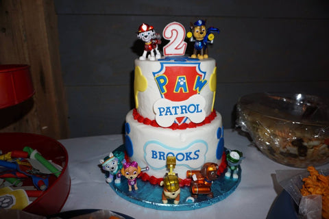 Paw Patrol Themed Birthday Cake
