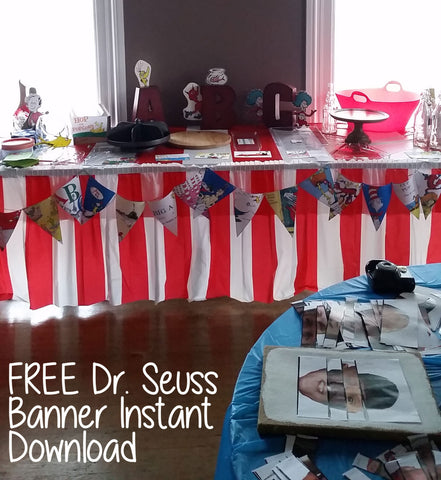 Free Dr. Seuss Food Banner