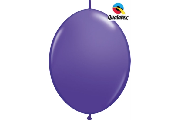 Purple Violet 12" Quick Link Balloons - Pack of 10, 25, or 50