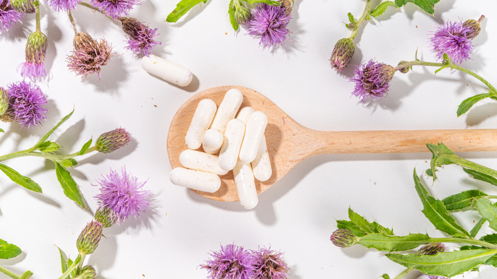 Milk Thistle capsule supplements