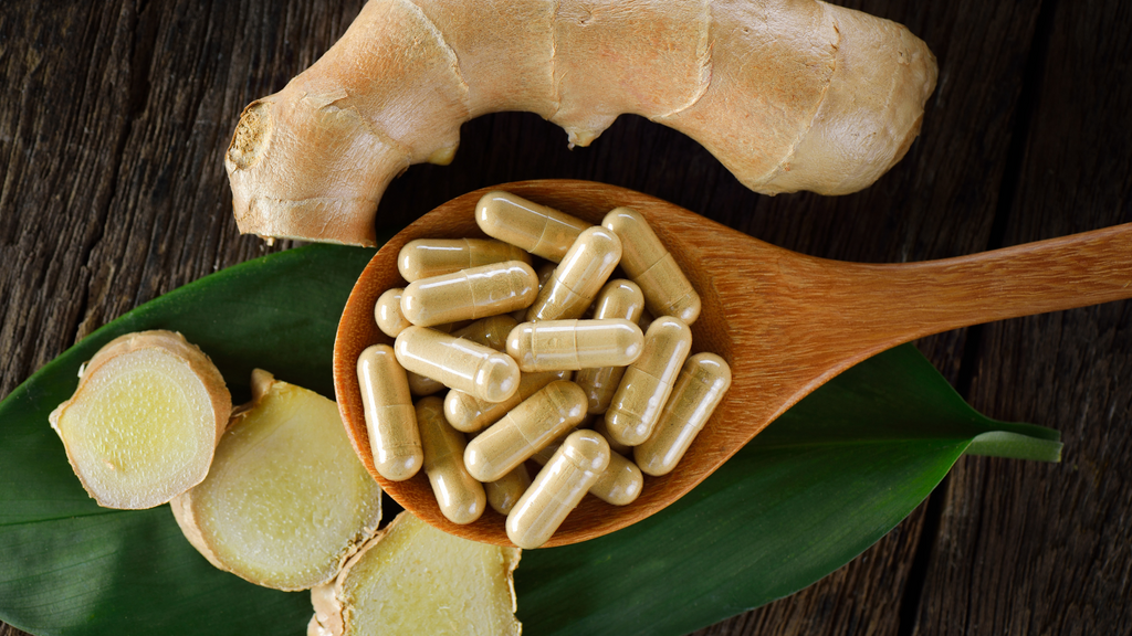 Ginger Supplements with Capsules by Capsuline