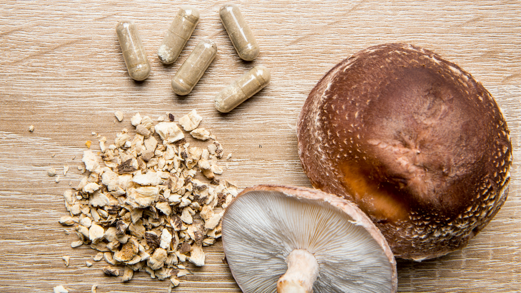 Health benefits of mushroom supplements