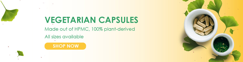 Vegetarian empty capsules