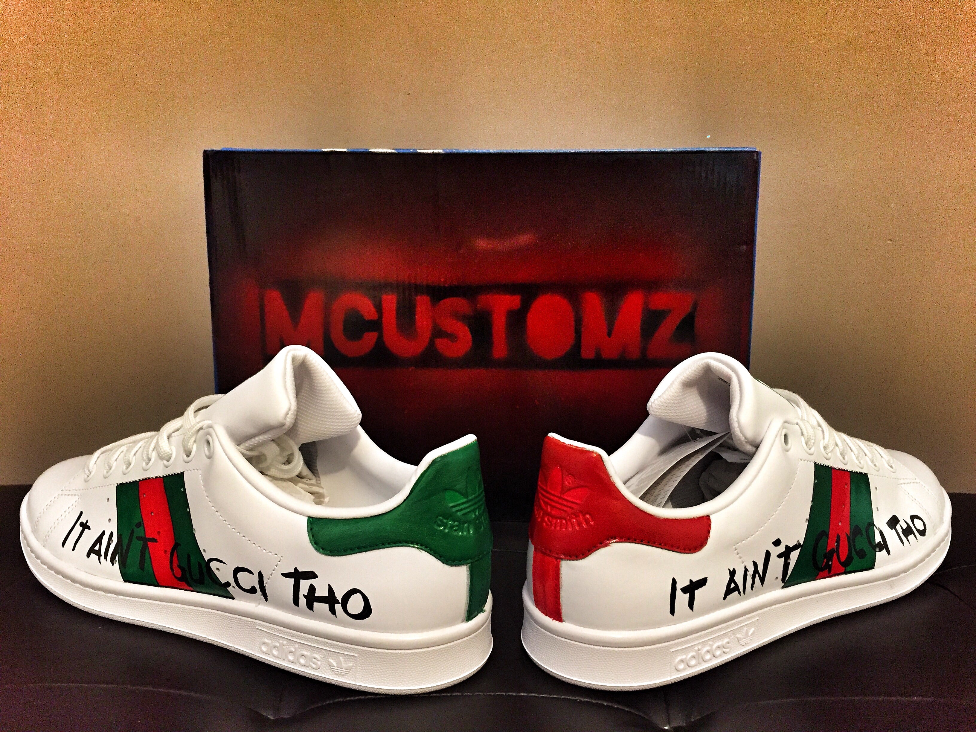 custom stan smith gucci