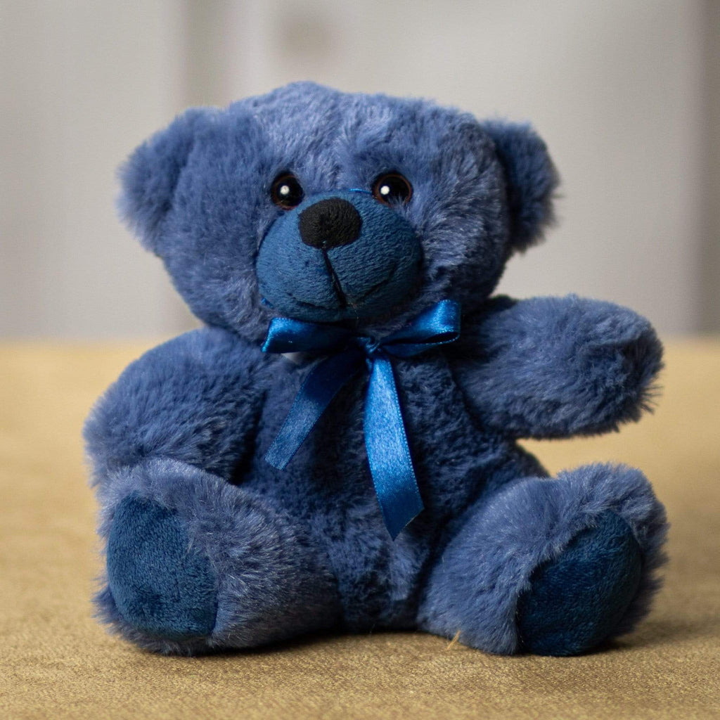 blue stuffed bear